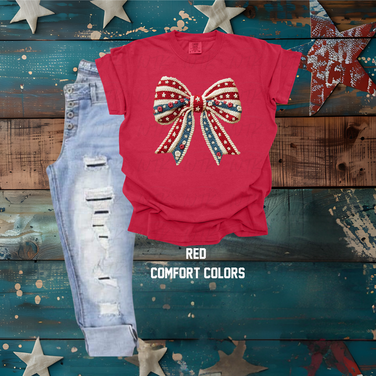 Faux Couquette Bow CC Tee