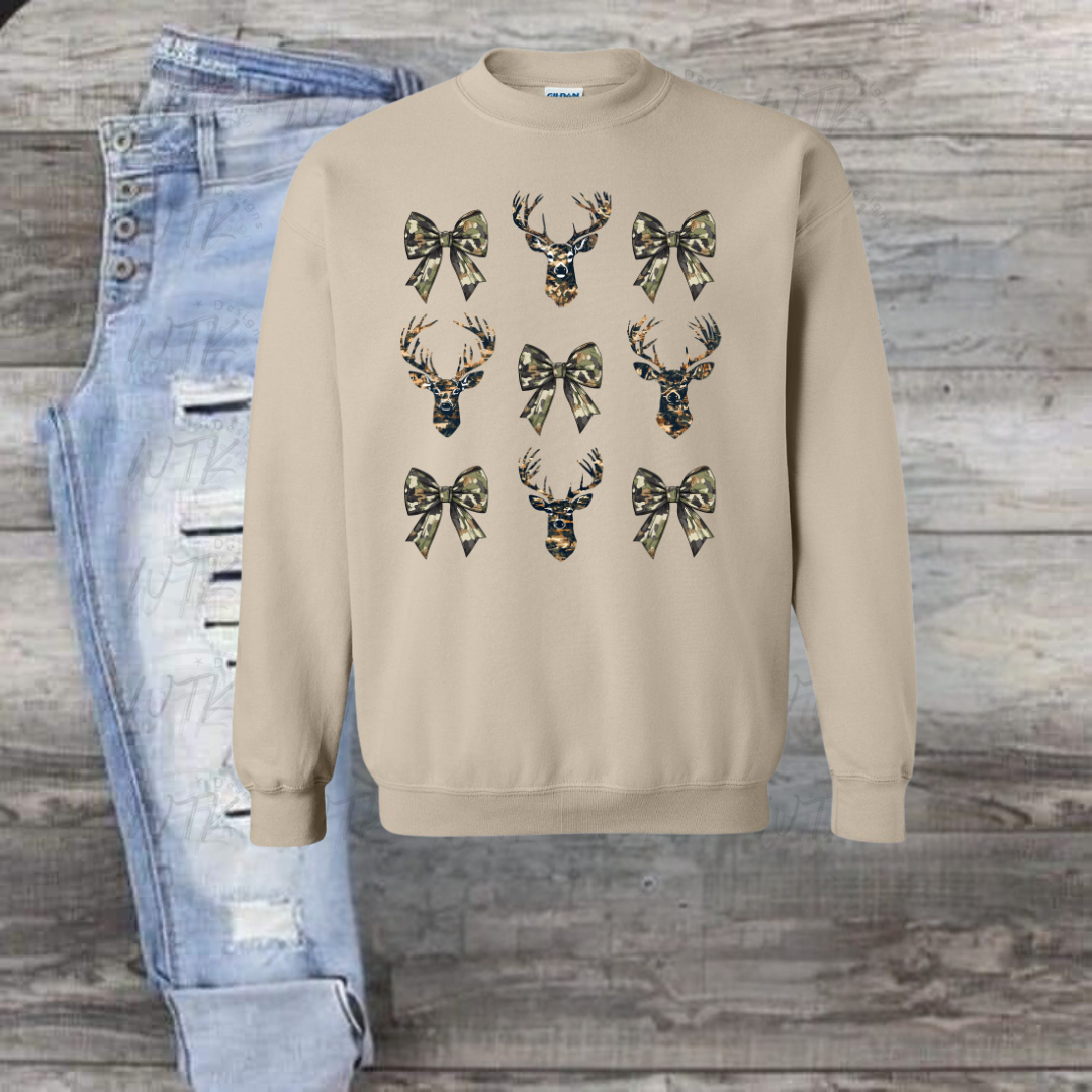 Deer Croquette Crewneck