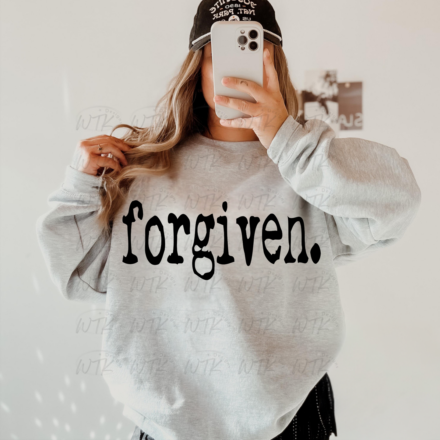 forgiven Crew or Tee