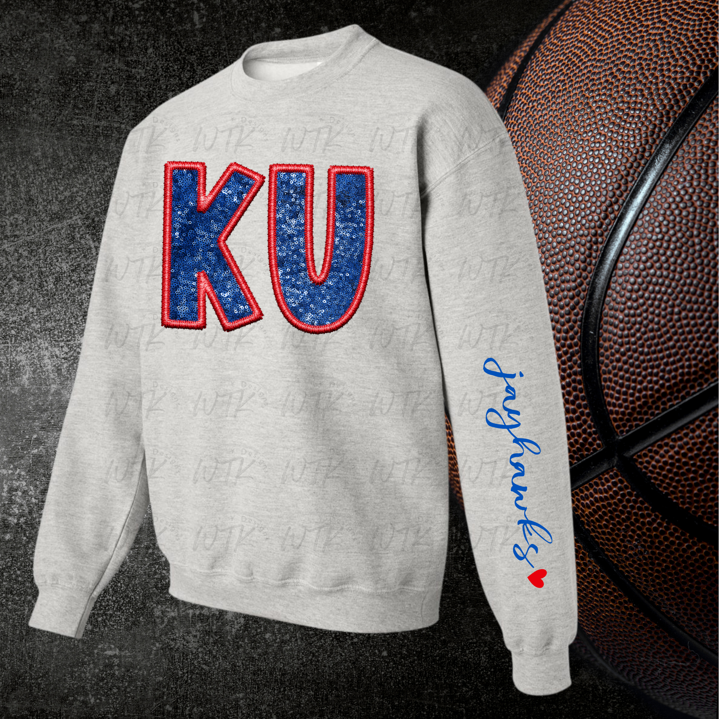 Faux K U with Sleeve