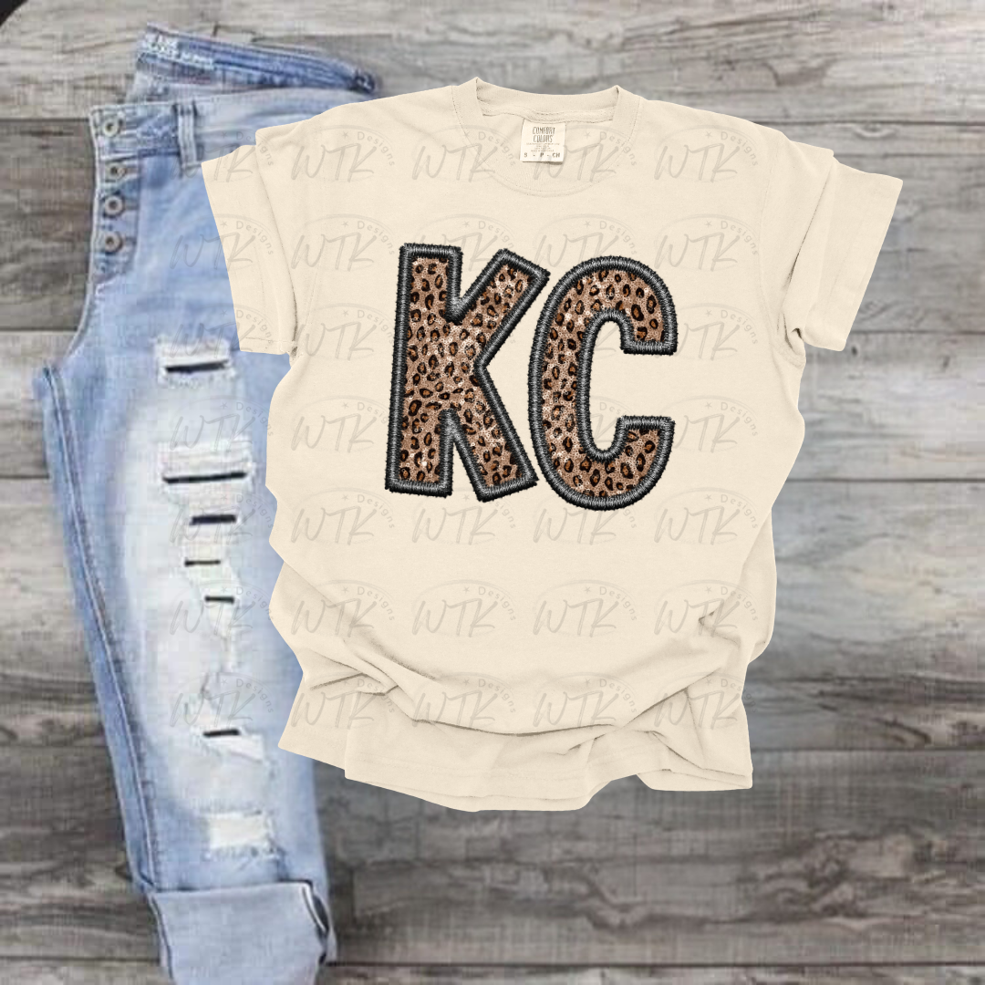 KC Leopard CC Tee