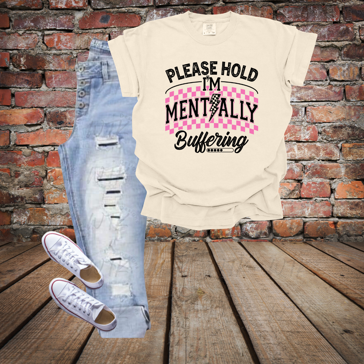 Please Hold CC Tee