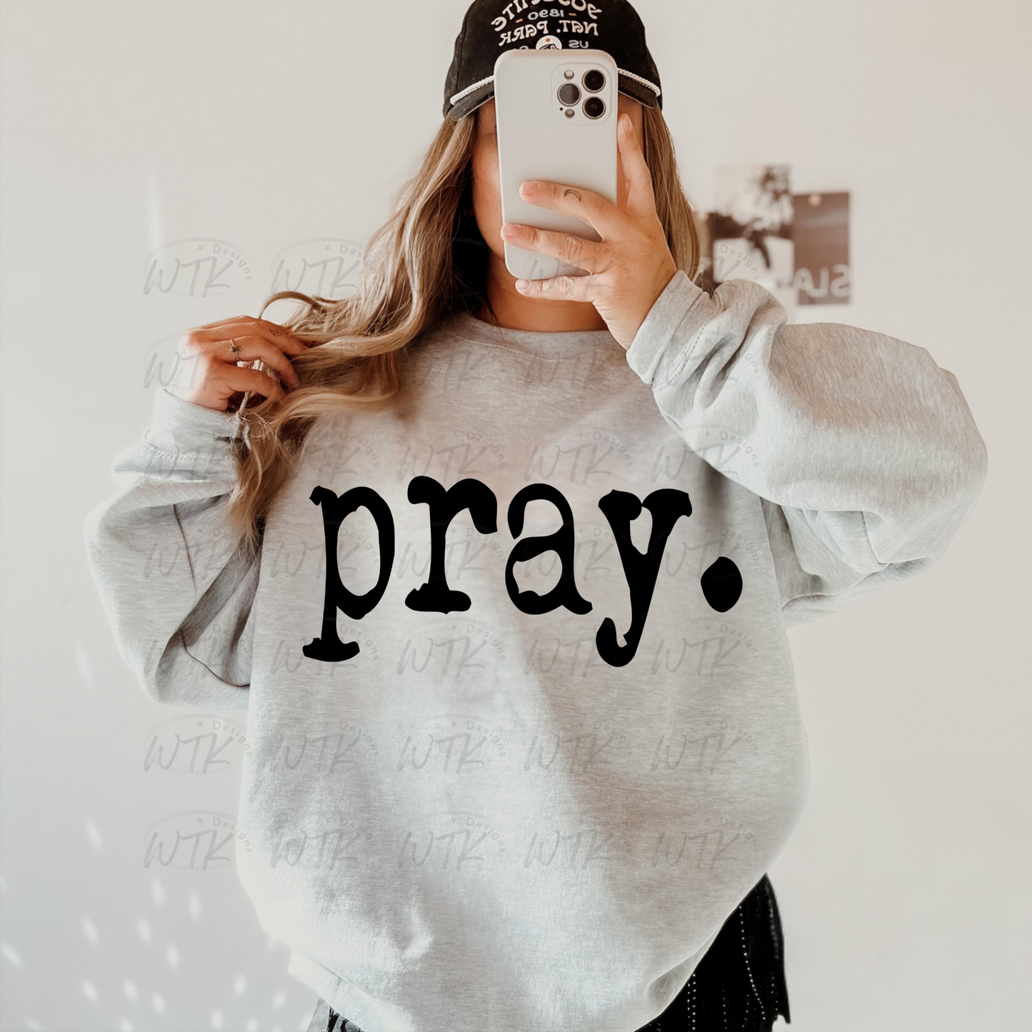 pray Crew or Tee