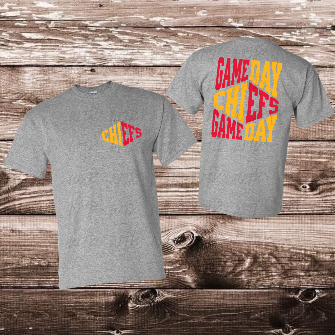 Red Yellow Gameday Chiefs