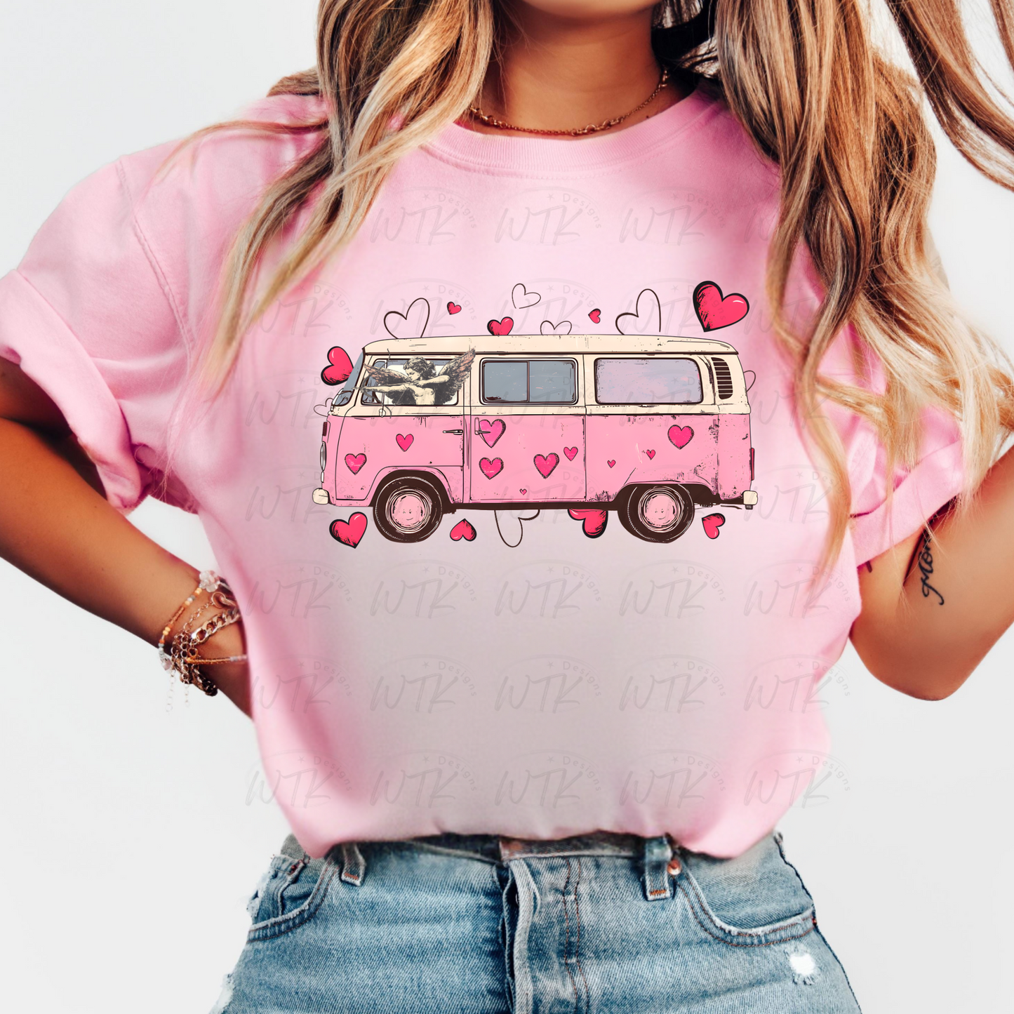 Pink Van Tee