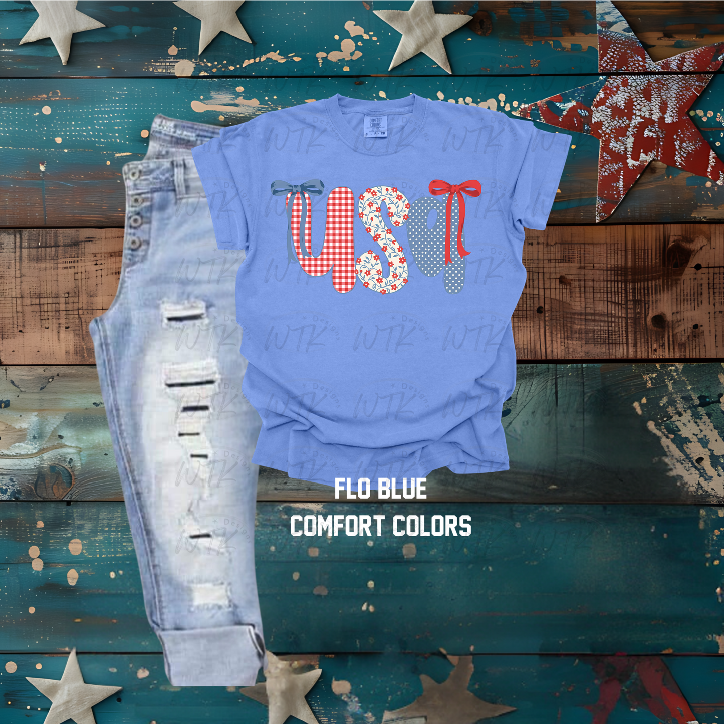 USA Bows CC Tee