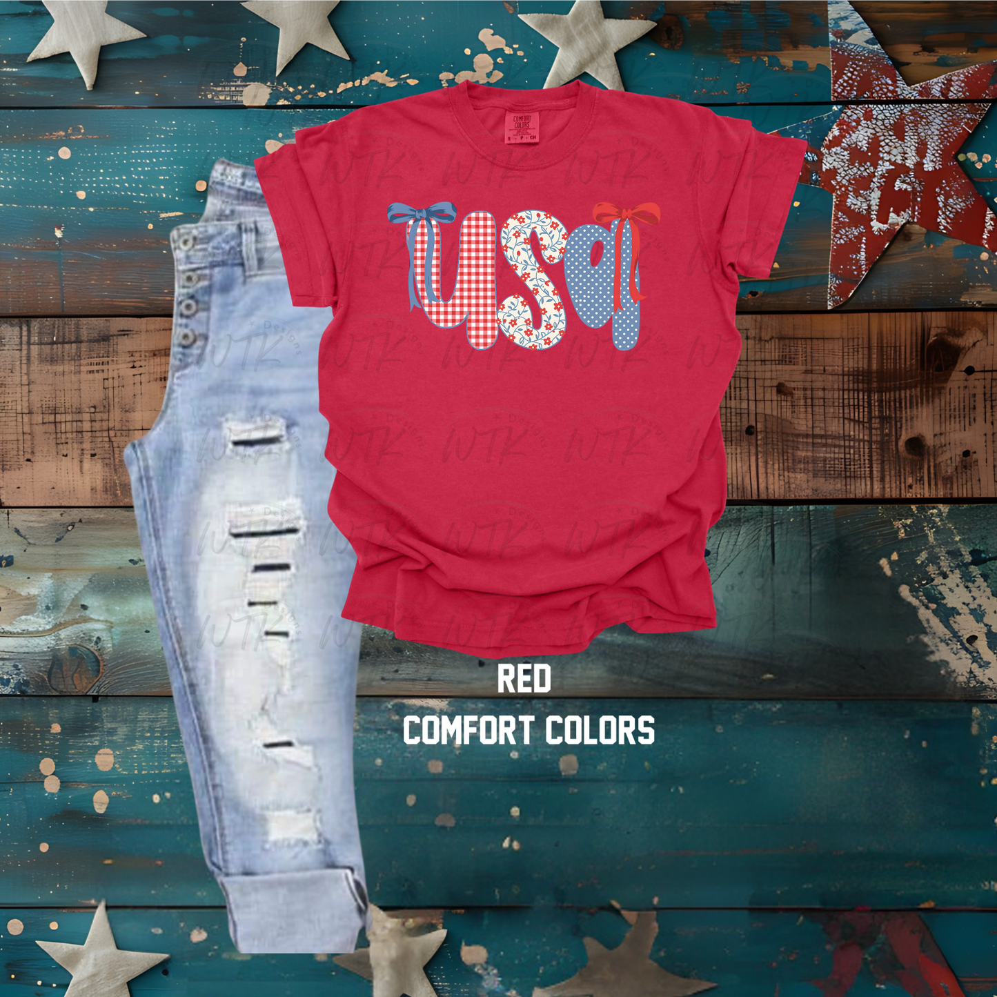 USA Bows CC Tee