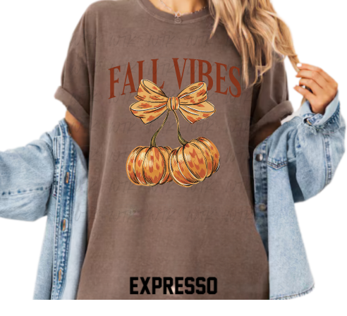 Fall Vibes Pumpkin CC Tee