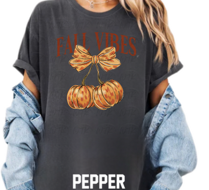 Fall Vibes Pumpkin CC Tee