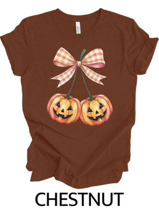 Plaid Pumpkin Cherries