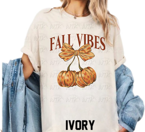 Fall Vibes Pumpkin CC Tee