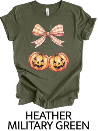 Plaid Pumpkin Cherries