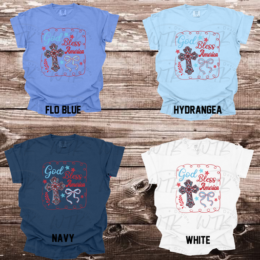God Bless America CC Tee