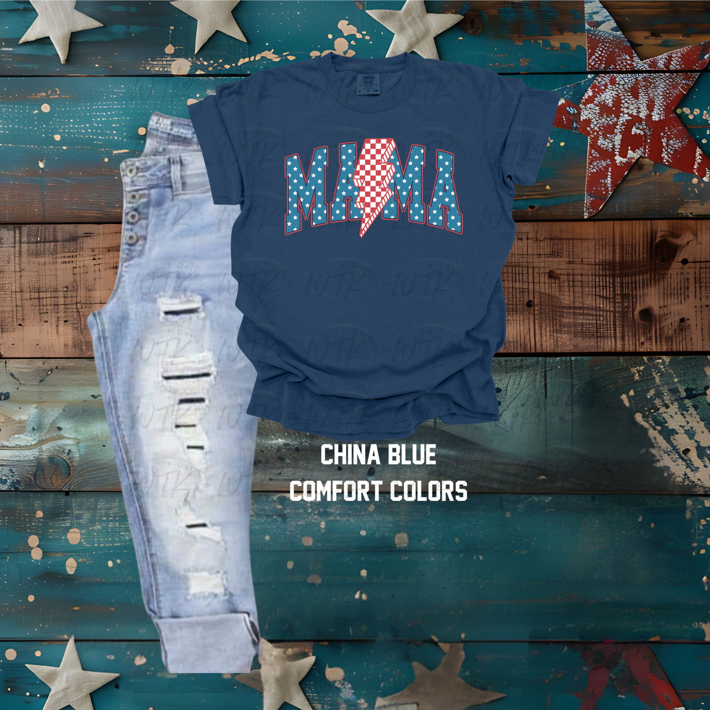 MAMA lightning CC Tee