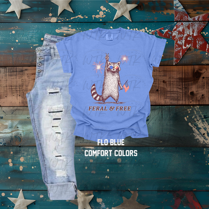 Feral and Free CC Tee