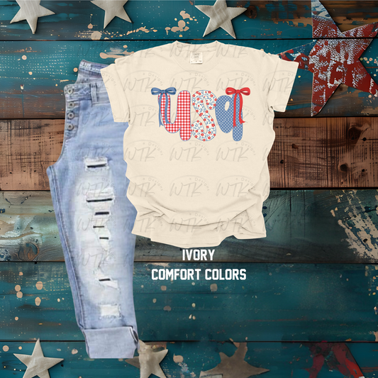 USA Bows CC Tee